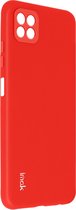 Hoes Geschikt voor Samsung A22 5G Siliconengel antivlekbestendig Fijn Imak rood