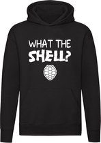 What the shell Hoodie - schild - verwarrend - gek - zee - dier - oceaan - unisex - trui - sweater - capuchon