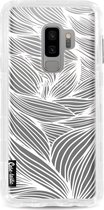 Casetastic Design Hoesje voor Samsung Galaxy S9 Plus - Hard Case - Wavy Outlines Print