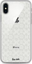 Casetastic Apple iPhone X / iPhone XS Hoesje - Softcover Hoesje met Design - Flowerbomb Print