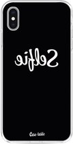 Casetastic Apple iPhone XS Max Hoesje - Softcover Hoesje met Design - Selfie Backwards Print