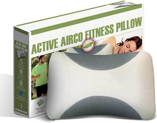 Schrijf een brief magneet Bloemlezing Hoofdkussen Doctor Fit - Active Airco Fitness Pillow | bol.com
