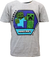 Minecraft - t-shirt Minecraft - garçons - taille 110/116