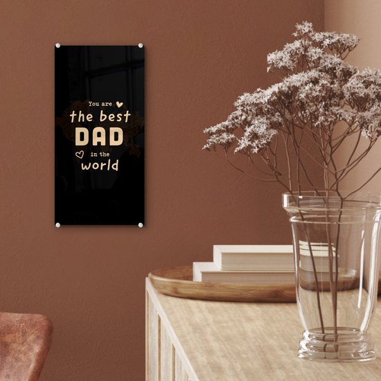 Citations - Le meilleur papa du monde - Proverbes - Papa - Cadeau de Vaderdag - Cadeau pour papa et papa