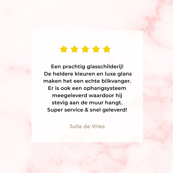 MuchoWow® Glasschilderij 30x20 cm - Schilderij acrylglas - Marmer - Textuur - Roze - Chic - Foto op glas - Schilderijen