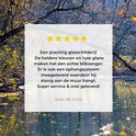 Acrylglas schilderij met 'Een prachtig glasschilderij! De heldere kleuren en luxe glans maken het een echte blikvanger. Er is ook een ophangsysteem meegeleverd waardoor hij stevig aan de muur hangt. Super service & snel geleverd!' - Julia de Vries