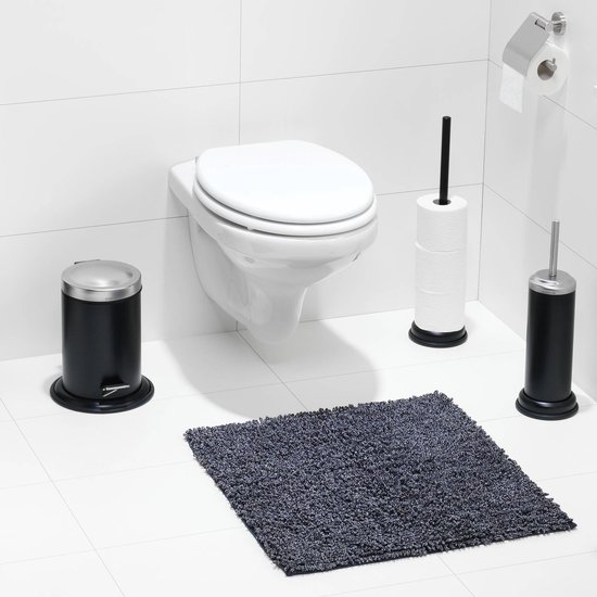 Sealskin - Sealskin Brix Serviteur WC - Porte-rouleau papier toilette -  Brosse WC avec support - autoportante Blanc