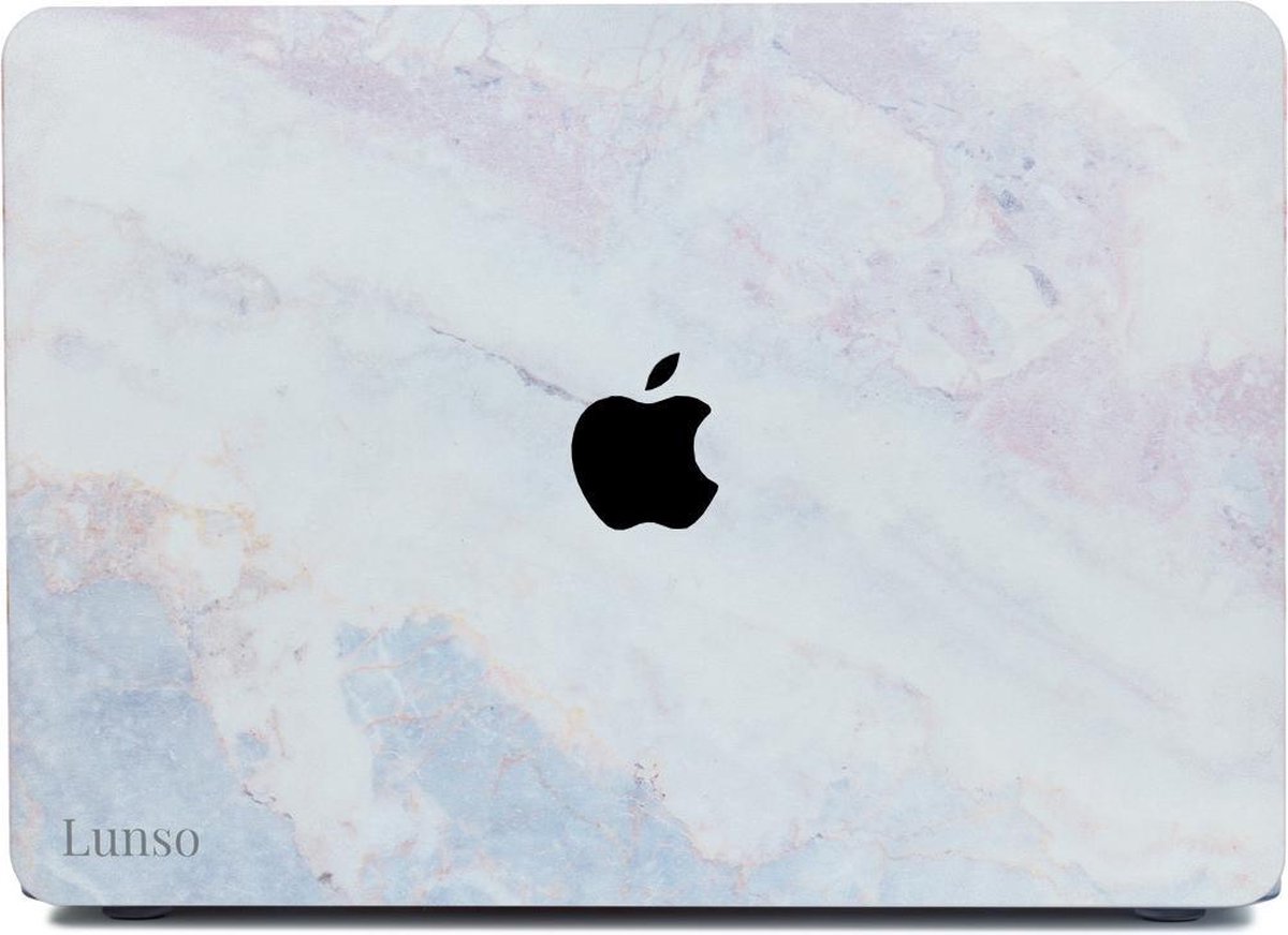 Lunso - cover hoes - MacBook Air 13 inch (2018-2019) - Marble Brees - Model