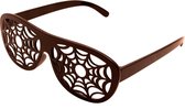 Bril - Spinnenweb - Zwart