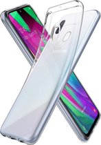 Samsung Galaxy A40 Hoesje - Siliconen Back Cover - Transparant