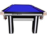 BuckShot Snookertafel Cambridge 8 ft blauw