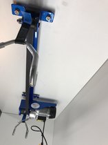 Electrische Fietslift blauw met zwarte hijsbanden 125kg met CE-Keur certificering