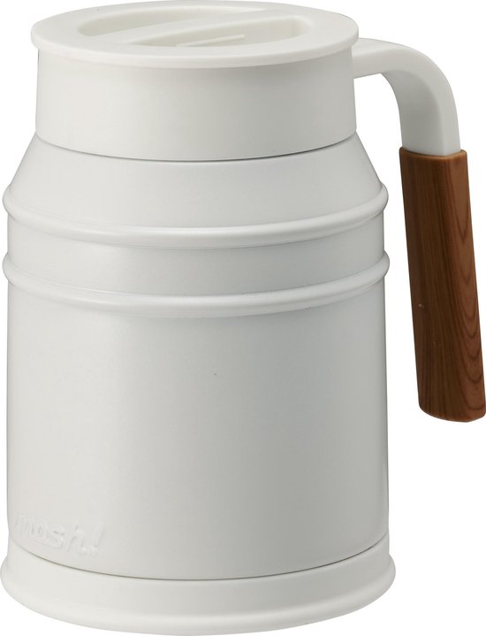 Mosh thermoskan klein 400 ml. inhoud 2 koppen ivoor