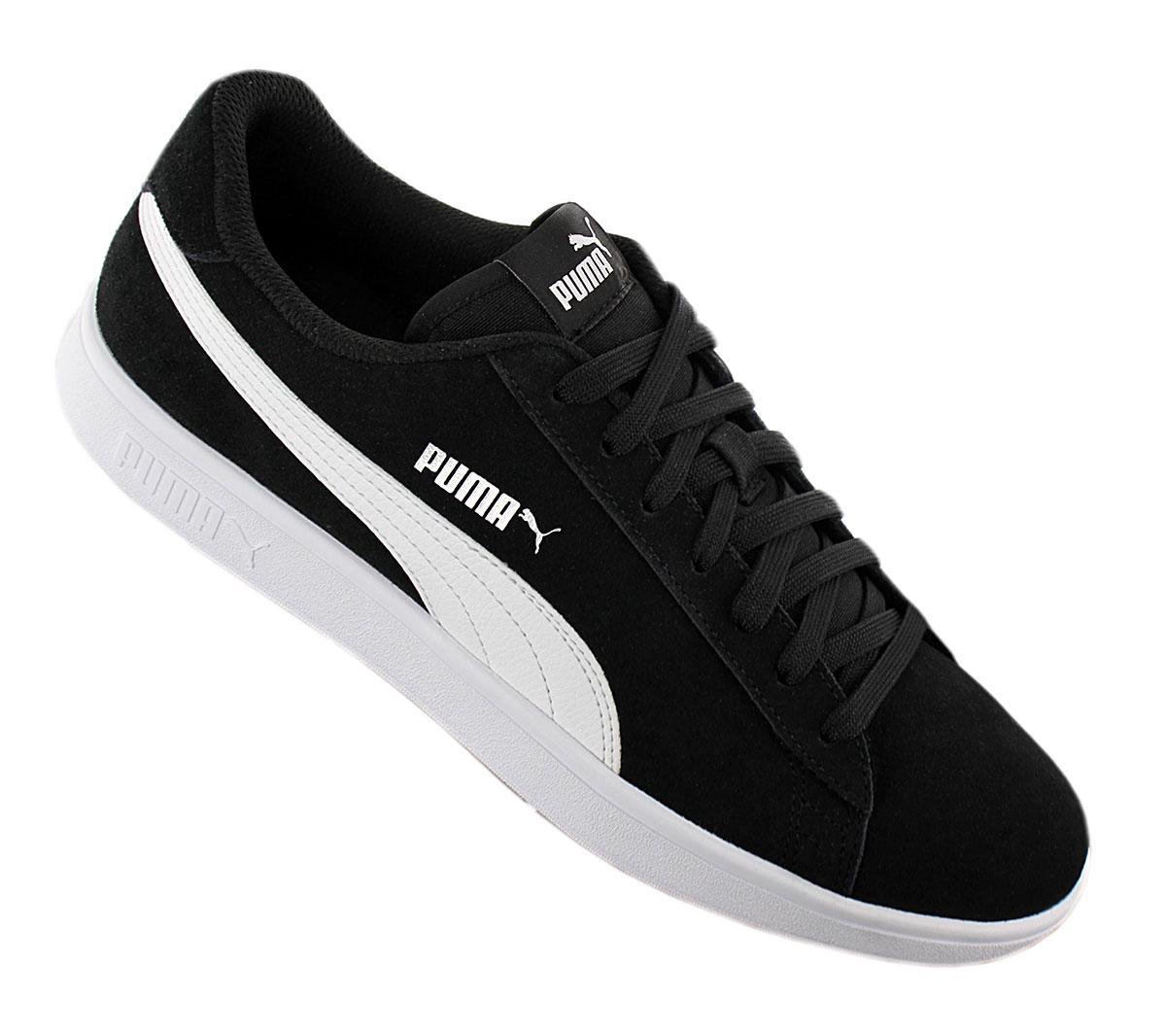 PUMA Smash v2 Sneakers Unisex - PUMA Black-PUMA White-PUMA Silver - Maat 45  | bol.com