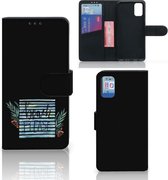 Geschikt voor Samsung Galaxy A41 Bookcase Hoesje met Pasjeshouder