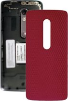 Batterij achterkant voor Motorola Moto X Play XT1561 XT1562 (rood)