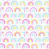 Inpakpapier ECO Regenboogjes 50cm x 200mtr dessin 469