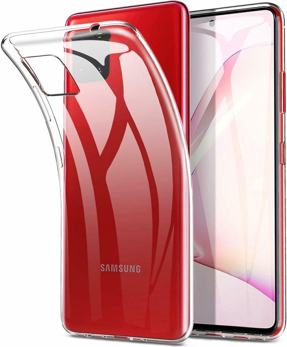 HoesjeGeschikt voor: Samsung Galaxy Note 10 Lite - Silicone - Transparant