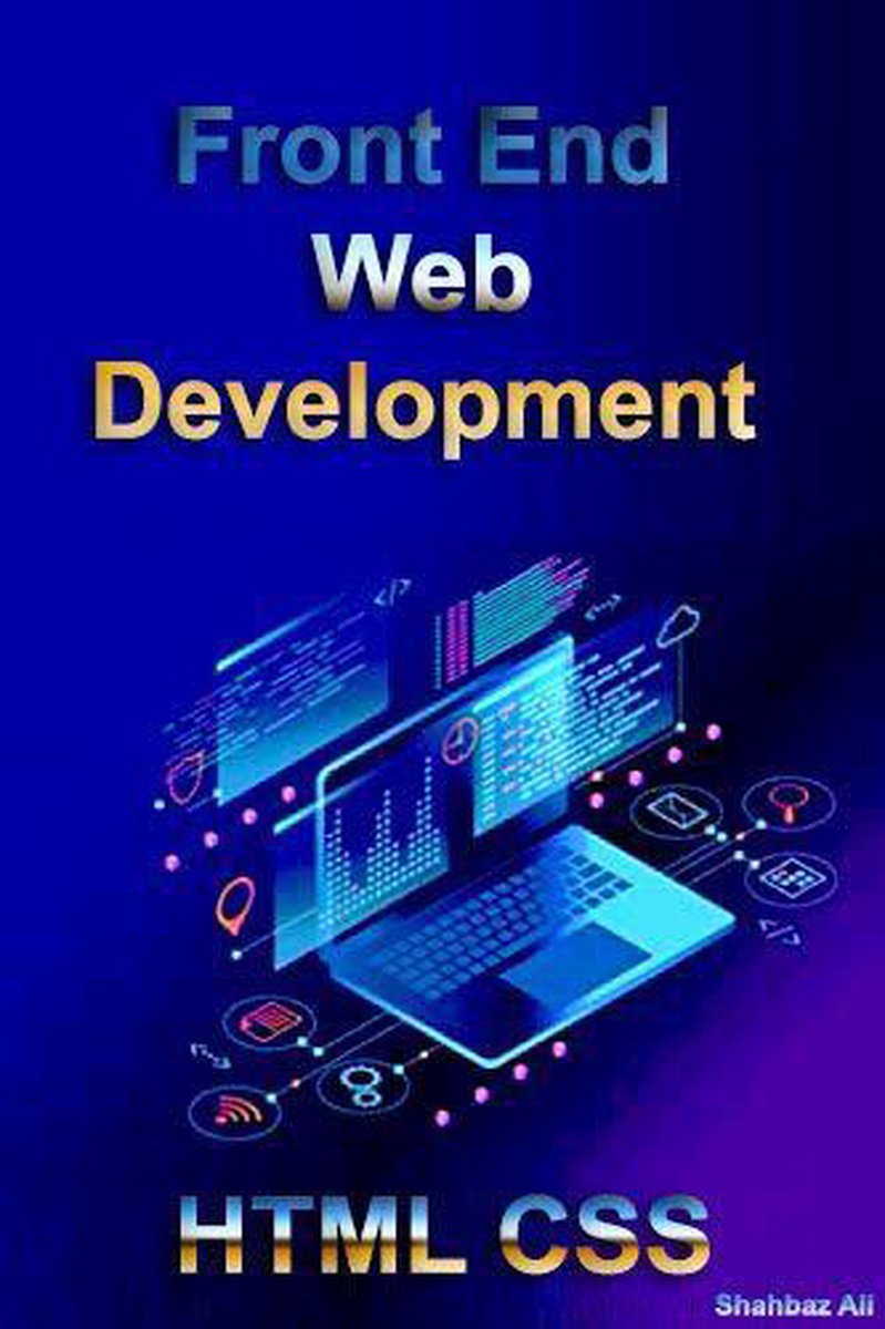 Omslag van Front End web Development beginner to advanced HTML CSS