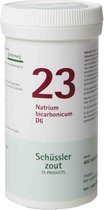 Natrium Bicarbonicum 23 D6 Schussler 400 tabletten