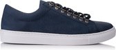 OMNIO velo sneaker navy leather -