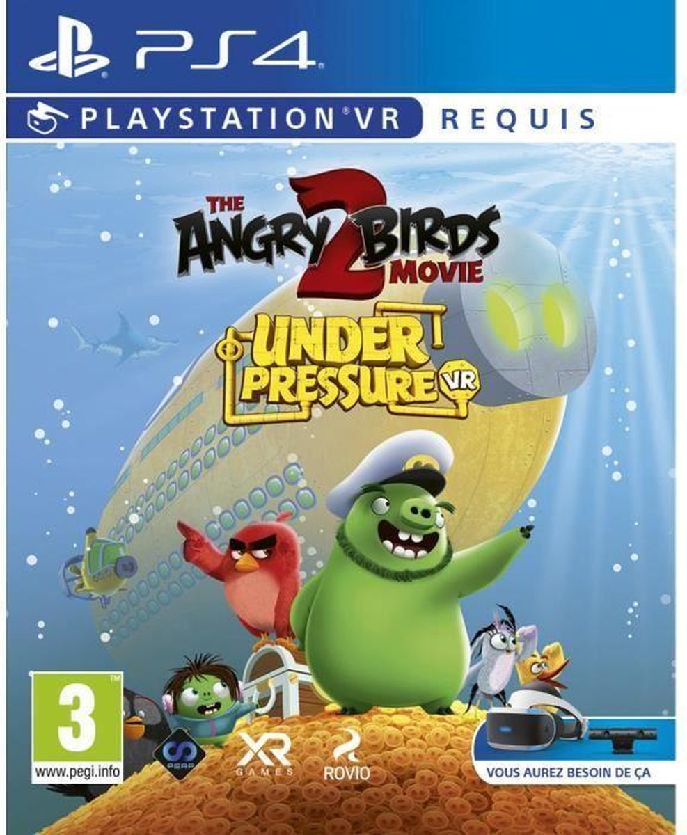 The Angry Birds Movie 2 Onder druk PS4 VR-game vereist