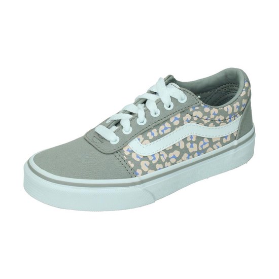 bol.com | Vans Sneakers - Maat 28 - Unisex - grijs - wit - roze