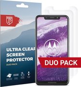 Rosso Motorola One Ultra Clear Screen Protector Duo Pack