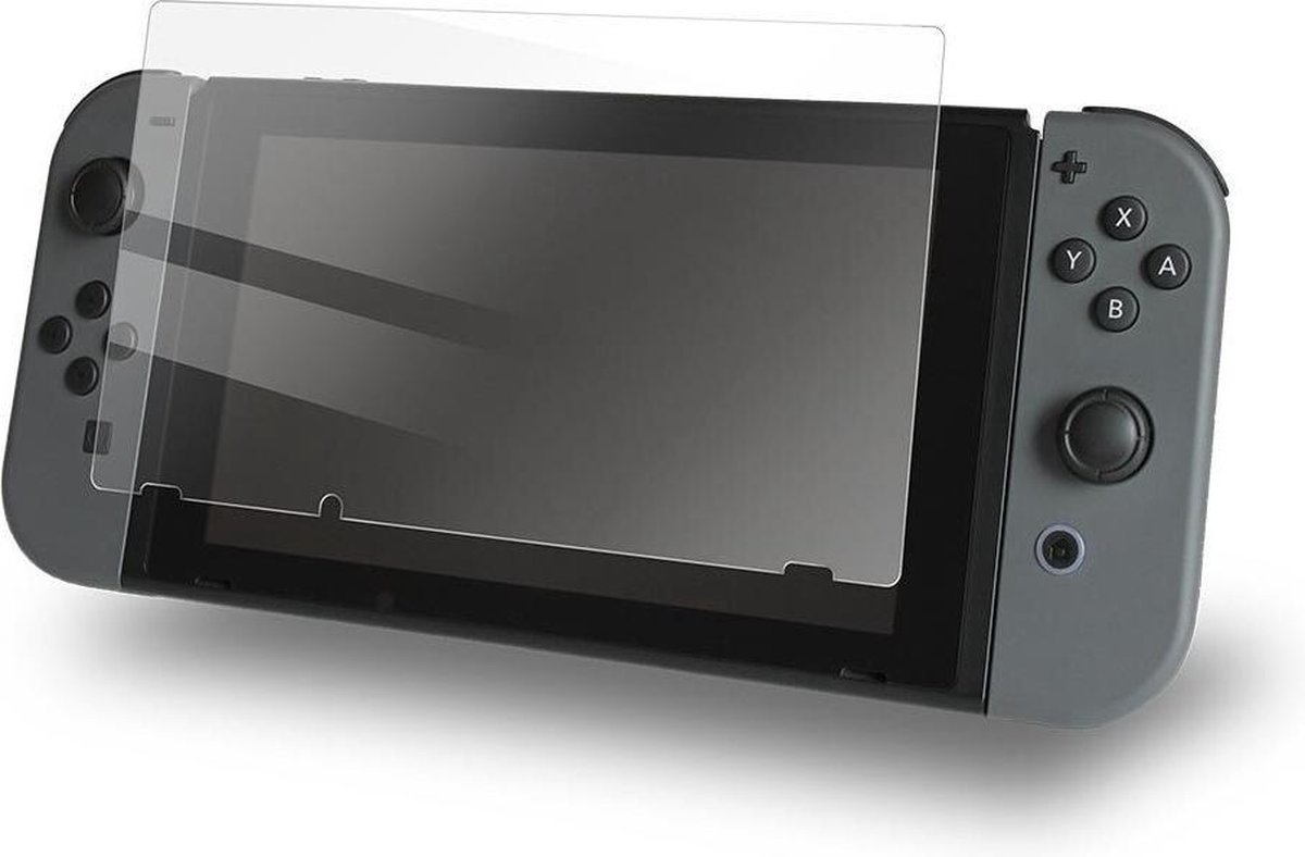 2x Geschikt voor Nintendo Switch screen protector gehard glas