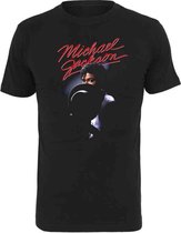 Urban Classics Michael Jackson Dames Tshirt -XL- Michael Jackson Zwart