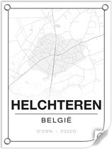 Tuinposter HELCHTEREN (Belgie) - 60x80cm