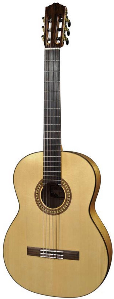 Salvador Cortez CF-55 Flamenco gitaar met massief sparren bovenblad