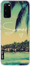 Casetastic Samsung Galaxy S20 4G/5G Hoesje - Softcover Hoesje met Design - Summer Love Print