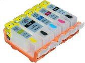 Geschikt inkt cartridges Canon PGI525 PGBK CLI526 BK C M Y met ARC chip set Hervulbare Cartridges Smart Ink Huismerk