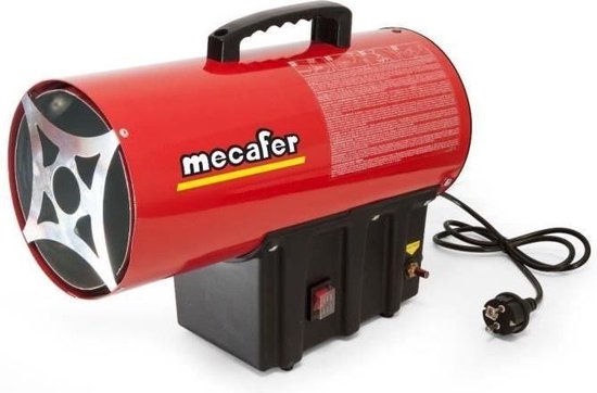 Warmtech gasverwarming parasol 13 kW met wielen, Grijs Warmtech gasverwarming parasol 13 kW met wielen, Grijs