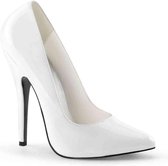 Devious - DOMINA-420 Hoge hakken - Paaldans schoenen - 37 Shoes - Wit