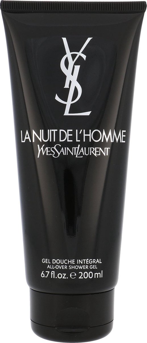 Yves Saint Laurent La Nuit De L'Homme gel douche Hommes Corps et cheveux  200 ml | bol.com