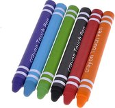 Kids Stylus Pen - Stylus pen voor kinderen - Soft Touch - Smartphone & Tablet pen - Rood