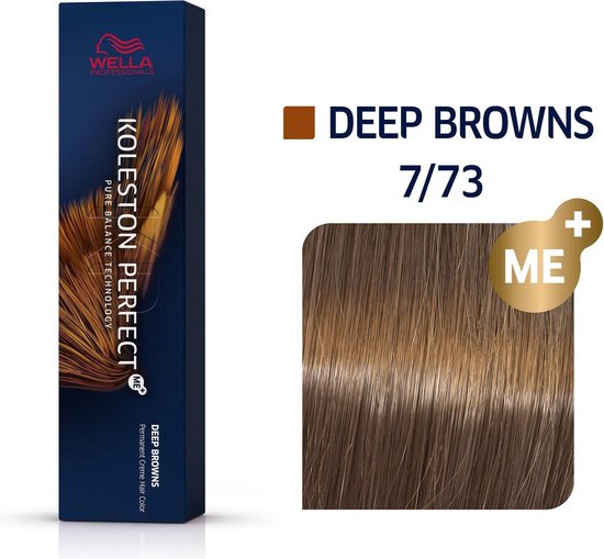 Wella Koleston Perfect Me+ Deep Browns 7/73 60ml