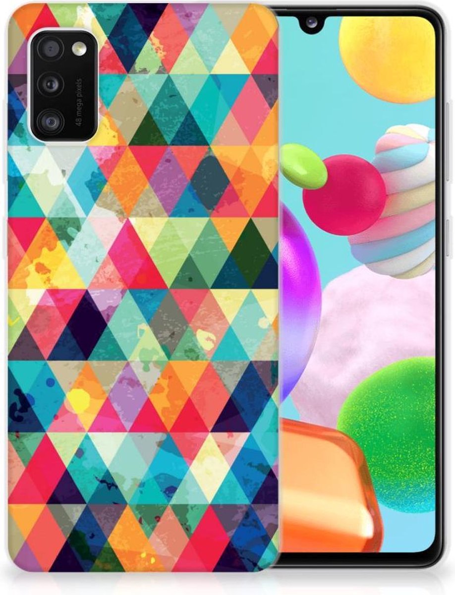 Samsung Galaxy A41 TPU bumper Geruit