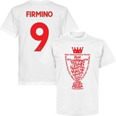 Liverpool Firmino Kampioens T-Shirt 2020 - Wit - L