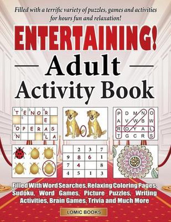 Entertaining! Adult Activity Book, J K Timmet 9781988923192 Boeken