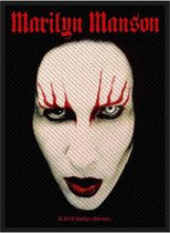 Marilyn Manson Patch Face Multicolours