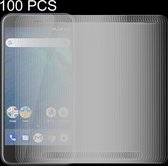 100 STUKS 0,26 mm 9H 2,5D film van gehard glas voor HTC U11 Life