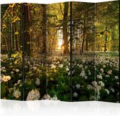 Kamerscherm - Scheidingswand - Vouwscherm - Forest flora II [Room Dividers] 225x172 - Artgeist Vouwscherm