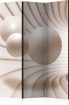 Kamerscherm - Scheidingswand - Vouwscherm - Balls in the Tunnel [Room Dividers] 135x172 - Artgeist Vouwscherm
