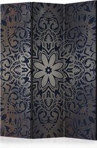Kamerscherm - Scheidingswand - Vouwscherm - Iron Flowers [Room Dividers] 135x172 - Artgeist Vouwscherm