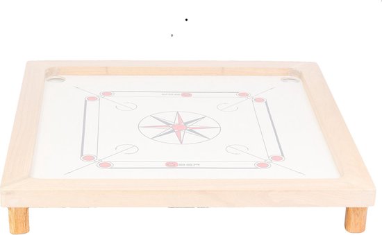 Afbeelding van het spel Carrom bord houten POTEN - 4 stuks - 5x3 cm - ter verhoging van uw bord  Top Kwaliteit