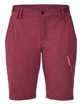 Tenson Outdoorshort Atria Dames Polyamide/spandex Donkerrood Mt 36