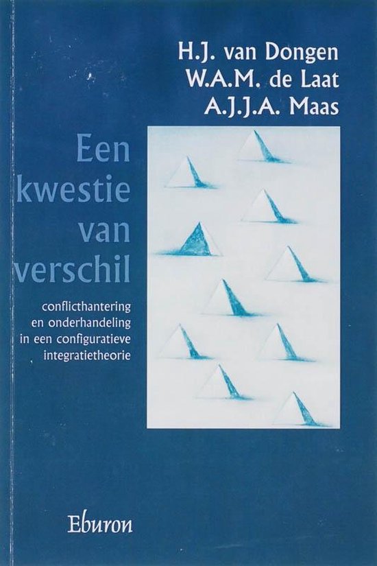 Cover van het boek 'Een kwestie van verschil' van Hans J. van Dongen